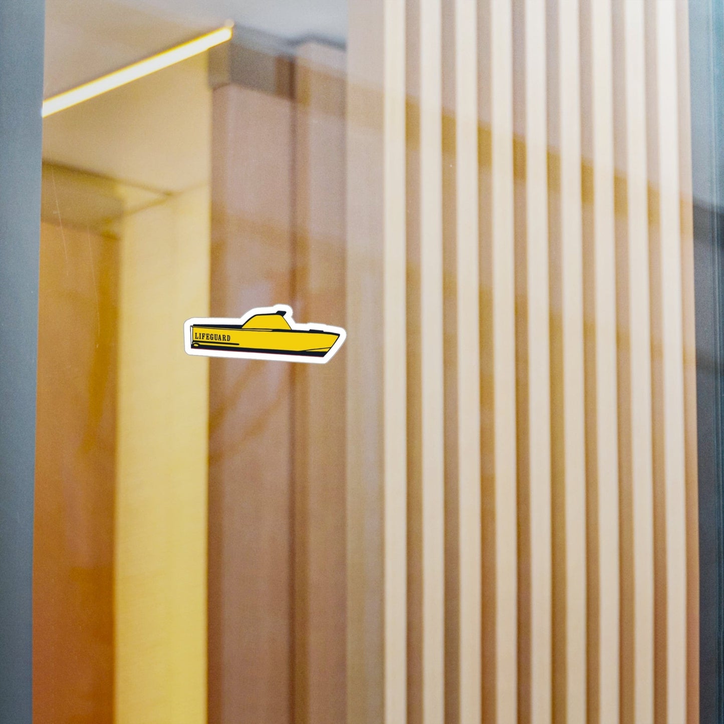 Rescue Boat Sticker