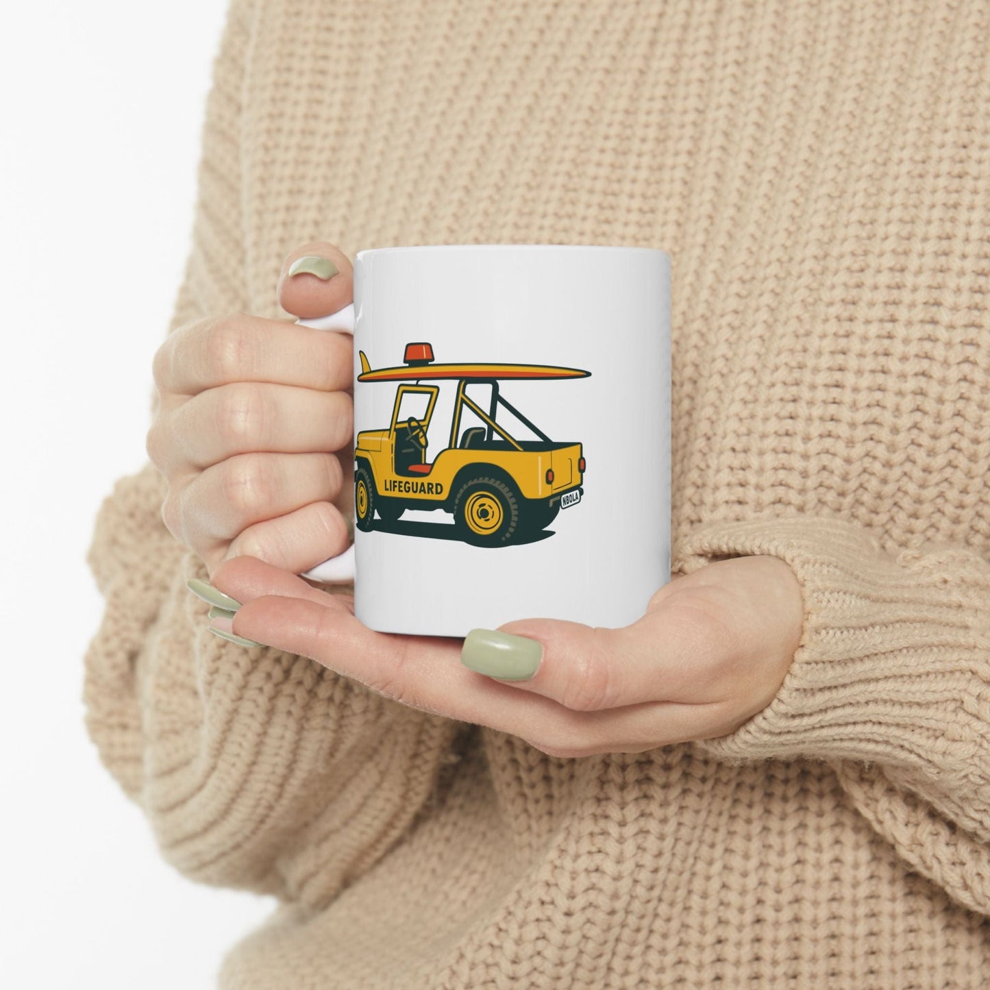 Lifeguard Jeep Mug