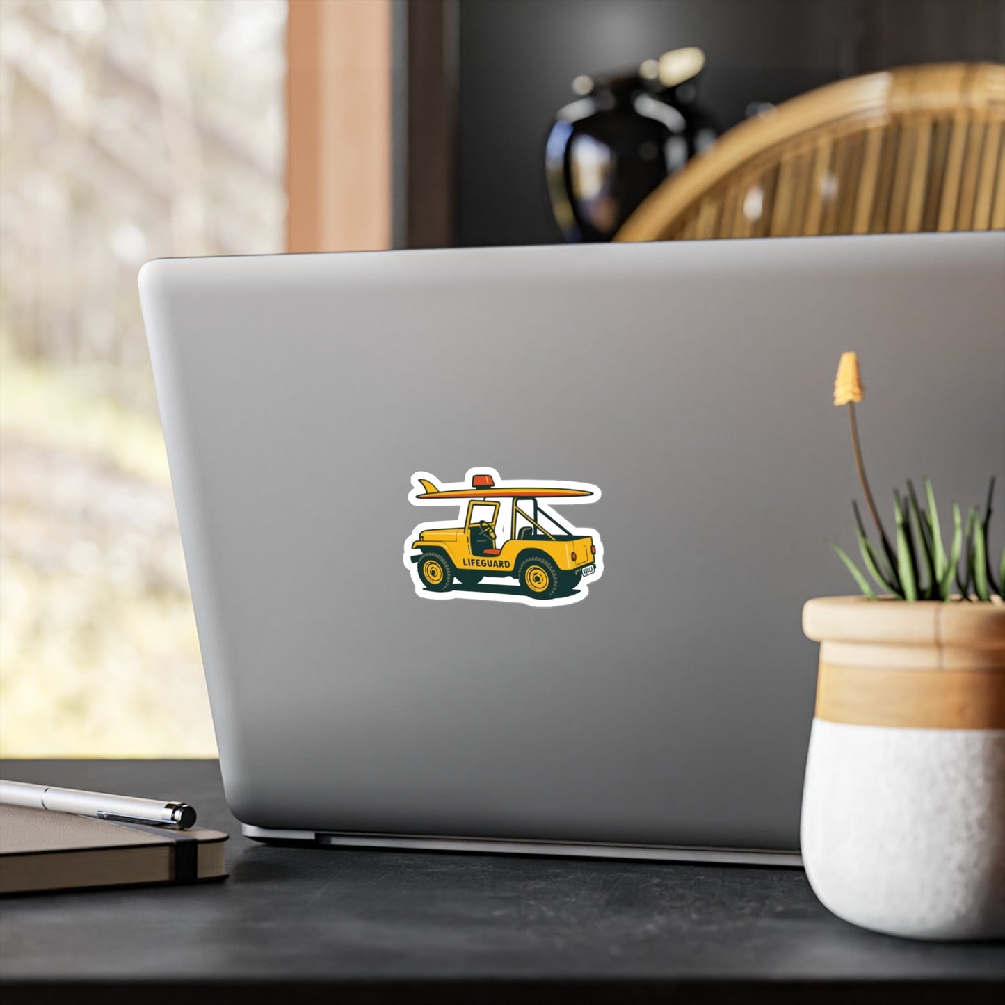 Lifeguard Jeep Sticker