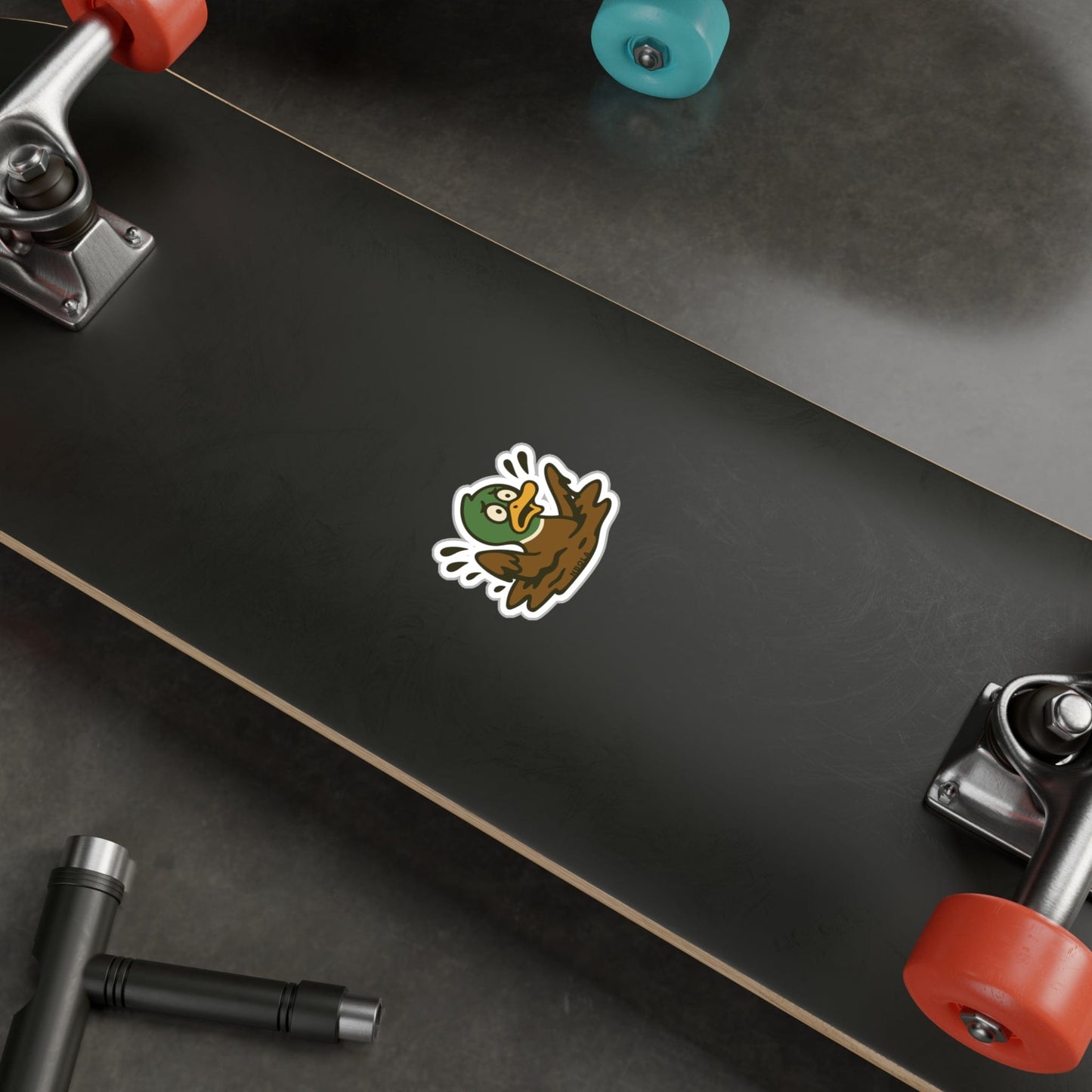 Mud Duck Sticker