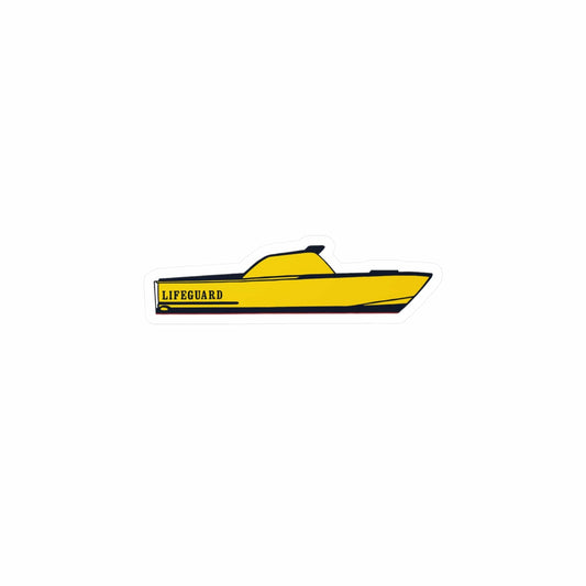 Rescue Boat Sticker