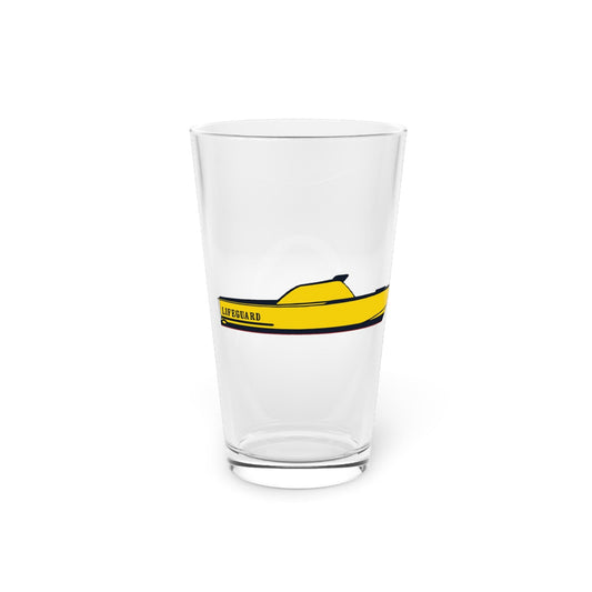 Rescue Boat Pint Glass