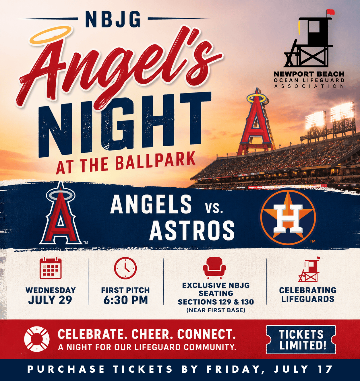 2026 Junior Lifeguard Night at Angel's Stadium