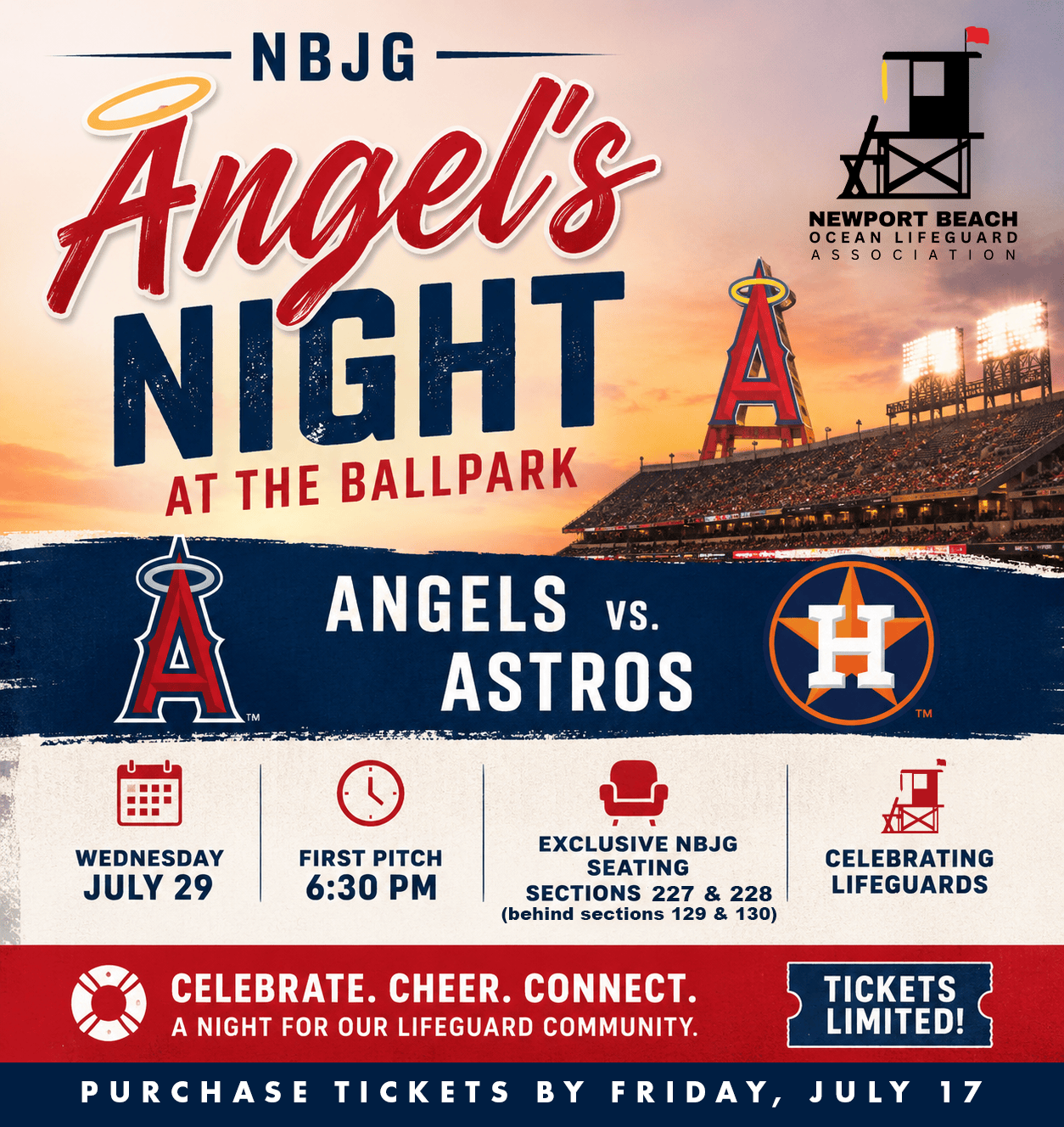 2026 Junior Lifeguard Night at Angel's Stadium