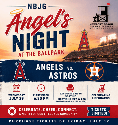 2026 Junior Lifeguard Night at Angel's Stadium